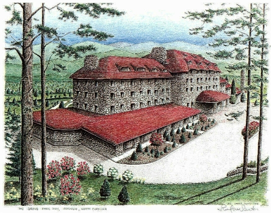 Grove Park Inn Resort & Spa, a, Asheville NC by Lee James Pantas