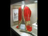 British Red Coat from the Revolutionary War, on display at the Catawba County Museum of History