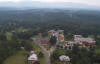 Aerial view of Glen Alpine Elementary School in Glen Alpine NC