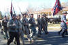 Civil War Re-Enactors  in Hildbran Christmas Parade