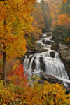 Cullasaja Falls near Franklin NC