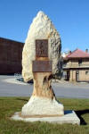 Daniel Boone monument in North Wilkesboro, NC