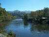 Tuckaseegee River in near Dillsboro NC