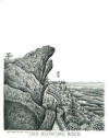 The Blowing Rock, pen & ink drawing by Lee James Pantas