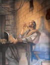 Ben Long Fresco of St. Paul in St. Paul's Episcopal Church, Wilkesboro NC