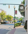 In downtown Morganton NC