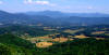 View of countryside around Waynesville North Carolina