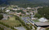Aerial view of WCU campus