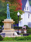 Burnsville Village Green statue